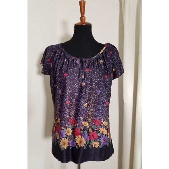 Tops - Vintage 1970's Boho Blouse